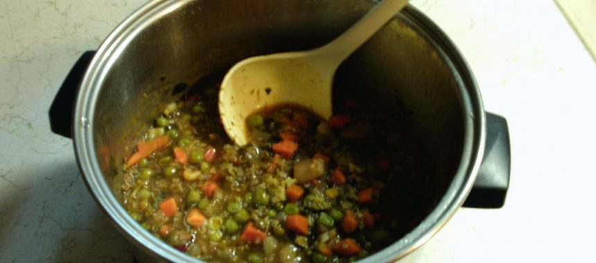 Gluten-free, Dairy-free Vegetable Soup